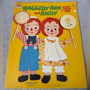 Raggedy Ann and Andy Paper Doll Book